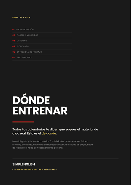 Dónde entrenar